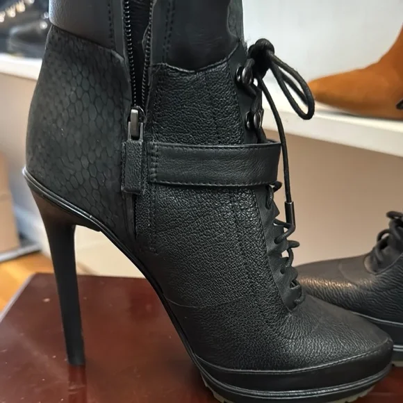 BCBGMaxAriza Leather Boot - Size 7 - Picture 6 of 7